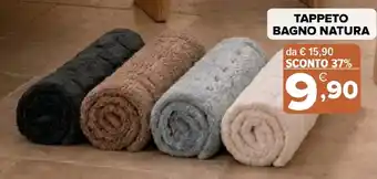 Tappeto bagno natura