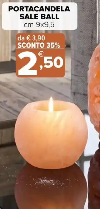 Portacandela sale ball