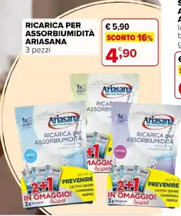 Iperal Ricarica per assorbiumidità Ariasana offerta