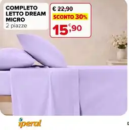 Iperal Completo letto dream micro offerta