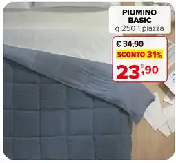 Iperal Piumino Basic offerta
