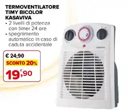 Iperal Termostato Timy Bicolor Kasaviva offerta