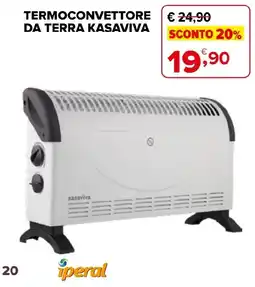 Iperal Termoconvettore da terra Kasaviva offerta