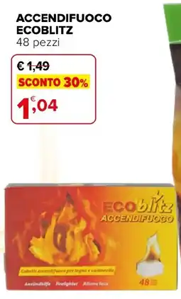 Iperal Accendifuoco Ecoblitz offerta