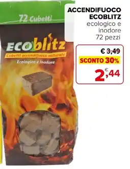 Iperal Accendifuoco Ecoblitz offerta