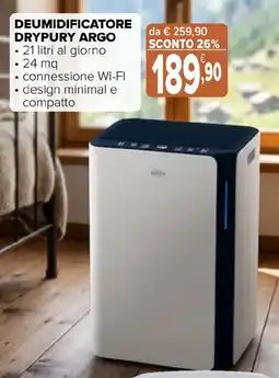 Iperal Deumidificatore Drypury Argo offerta