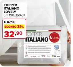 Iperal Topper italiano Lovely offerta
