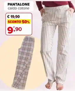 Iperal Pantalone caldo cotone offerta