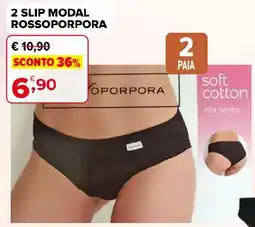 Iperal Slip modal rossoporpora offerta