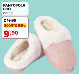 Iperal Pantofola eco donna offerta