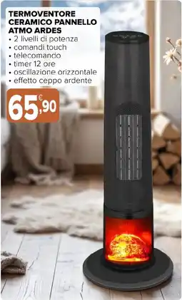 Iperal Termostato ceramico pannello Atmo Ardes offerta