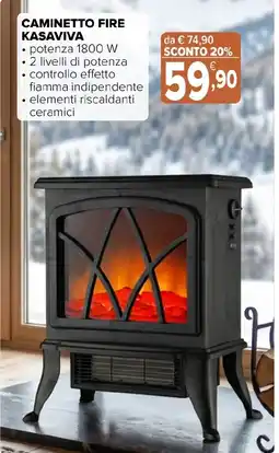 Iperal Caminetto Fire Kasaviva offerta