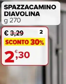 Iperal Spazzacamino diavolina offerta