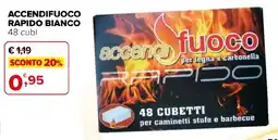 Iperal Accendifuoco Rapido Bianco offerta