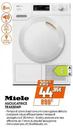 Iperal Miele asciugatrice offerta