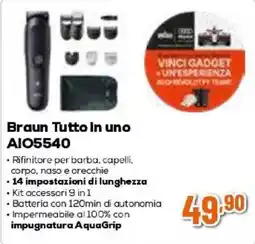 Iperal Braun Tutto in uno AIO5540 offerta