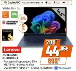 Iperal Lenovo NOTEBOOK 83ED0023IX offerta