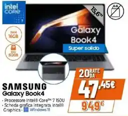 Iperal Samsung Galaxy Book4 offerta