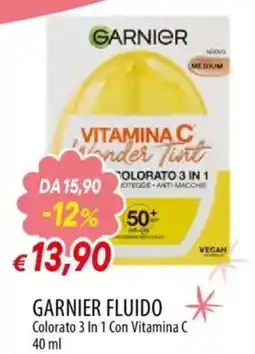 Galassia superstore Garnier fluido colorato 3 in 1 con vitamina c offerta