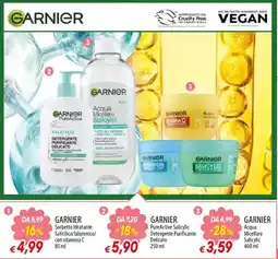 Galassia superstore GARNIER Sorbetto Idratante Salicilico/laluronico/con vitamina C offerta