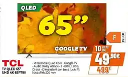 Iperal TCL TV QLED 65" offerta