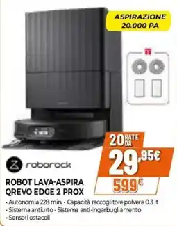 Iperal Roborock Robot lava-aspira Qrevo Edge 2 Prox offerta