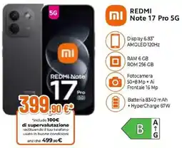Iperal Redmi Note 17 Pro 5G offerta