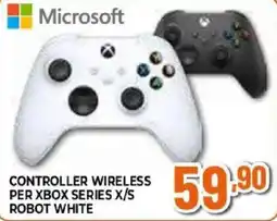 Iperal Microsoft Controller Wireless per Xbox Series X/S Robot White offerta