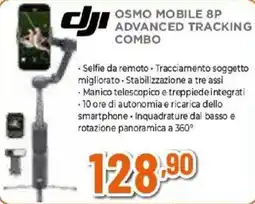 Iperal DJI Osmo Mobile 8P Advanced Tracking Combo offerta