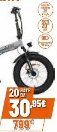 Iperal Bicicletta elettrica offerta