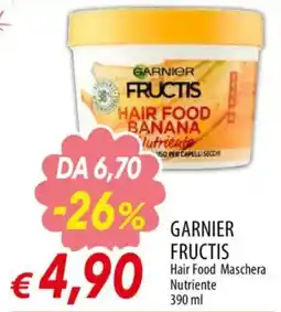 Galassia superstore Garnier Fructis Hair Food Maschera Nutriente offerta