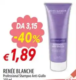 Galassia superstore Renée Blanche Professional Shampoo Anti-Giallo offerta