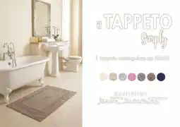 MD Discount TAPPETO BAGNO SIMPLY offerta