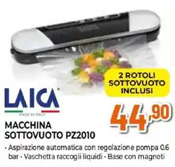 Iperal Macchina sottovuoto Laica PZ2010 offerta