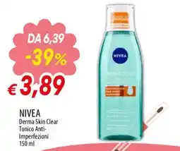 Galassia superstore NIVEA Derma Skin Clear Tonico Anti-Imperfezioni offerta