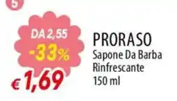 Galassia superstore Proraso Sapone Da Barba Rinfrescante offerta