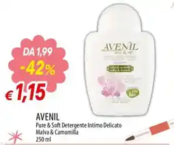 Galassia superstore Avenil Pure & Soft Detergente Intimo Delicato Malva & Camomilla offerta