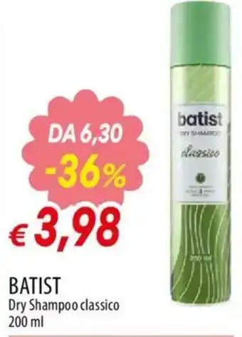 Batist Dry Shampoo classico