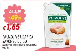 Galassia superstore Palmolive ricarica sapone liquido offerta