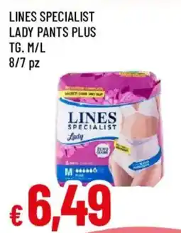 Galassia superstore Lines specialist lady pants plus offerta