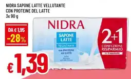 Galassia superstore Nidra Sapone Latte Vellutante offerta