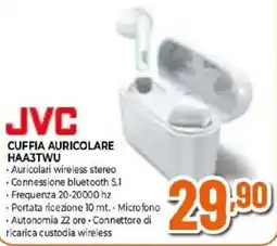 Iperal JVC cuffia auricolare HAA3TWU offerta