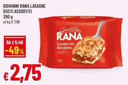 Galassia superstore Rana Lasagne alla Bolognese offerta