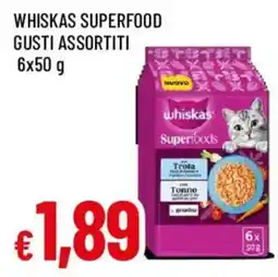 Galassia superstore Whiskas Superfoods offerta