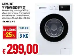 Galassia superstore Samsung lavatrice offerta