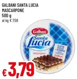 Galassia superstore Galbani Santa Lucia Mascarpone offerta