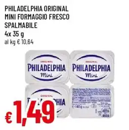 Galassia superstore Philadelphia mini formaggio fresco spalmabile offerta