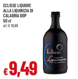 Galassia superstore Eclisse liquore alla liquirizia di Calabria DOP offerta