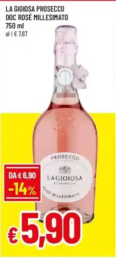 Galassia superstore Prosecco rosé millesimato Lagioiosa offerta