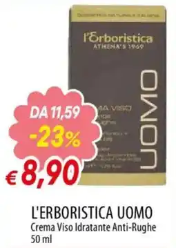 Galassia superstore L'Erboristica Uomo Crema Viso Idratante Anti-Rughe offerta
